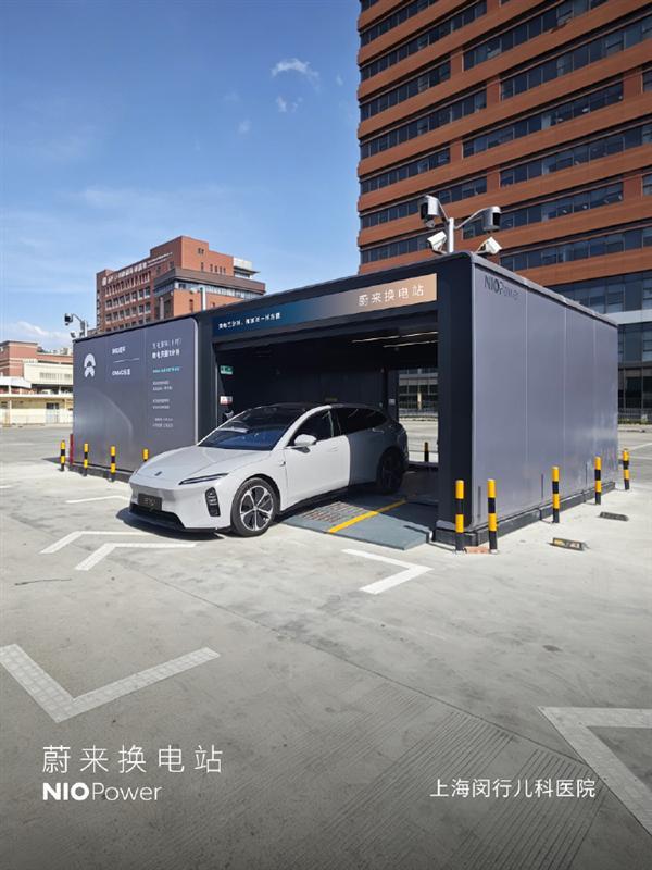 蔚来充电站突破5000座充电桩超28800根