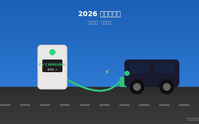 2026年一季度全国充电桩总量超2100万个